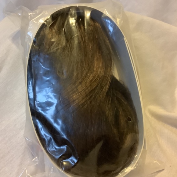 Toni Pony Claw Clip Hair addition / extension light brown color in original pkg - Picture 2 of 4